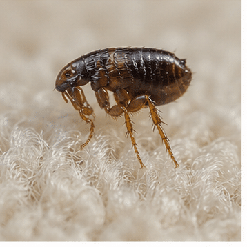 Cat flea - the species on Melbourne dogs and cats