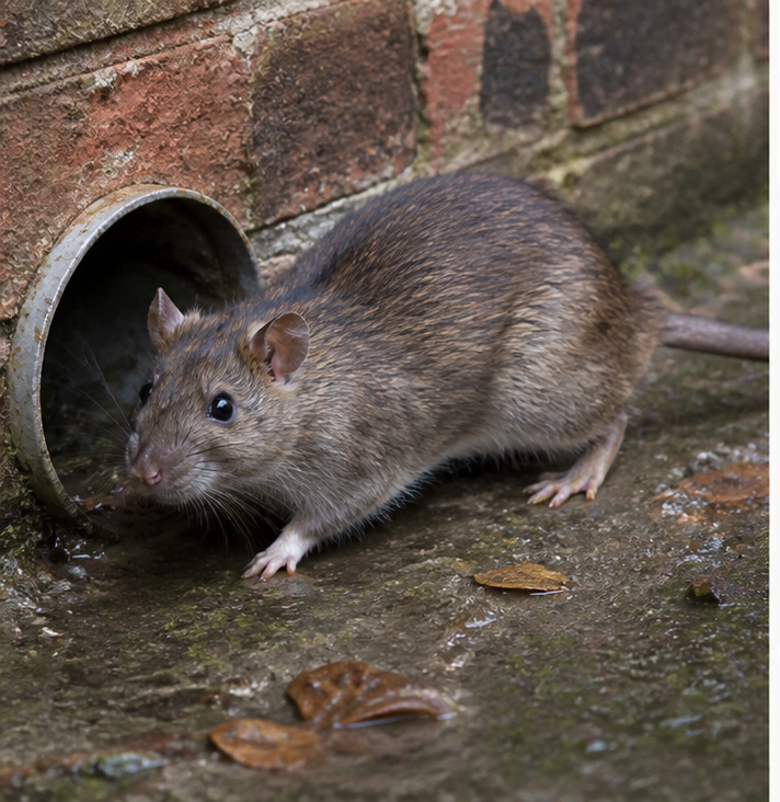 Norway rat (Rattus norvegicus) - the burrowing rat in Melbourne subfloors