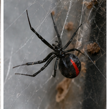 Redback spider (Latrodectus hasselti) - Melbourne's dangerous backyard spider