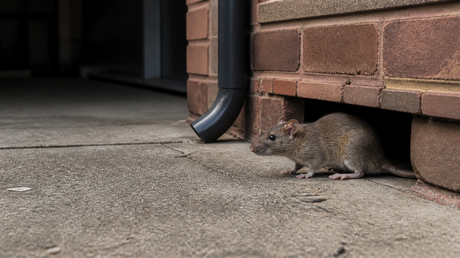 Rodent control Melbourne - a suburban home where rats and mice get into the roof